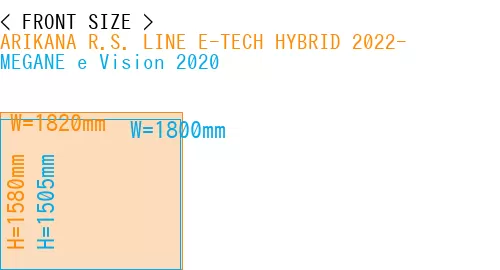 #ARIKANA R.S. LINE E-TECH HYBRID 2022- + MEGANE e Vision 2020